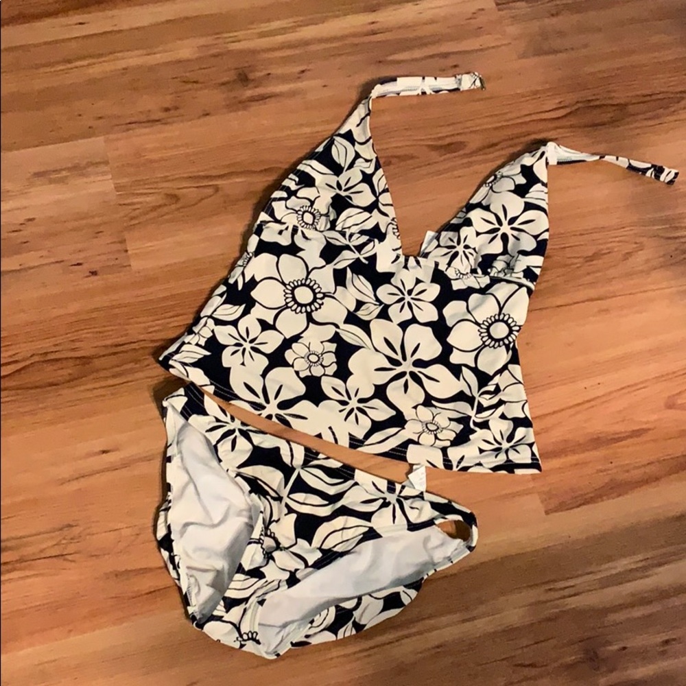 Tommy Hilfiger flower tankini